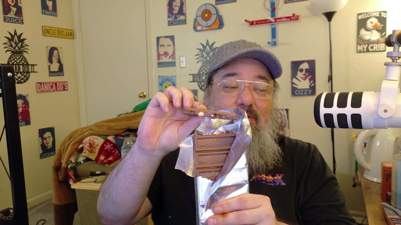 Food Review Choceur Milk Chocolate Bar with Raisins and Hazelnuts Expired in 04/30/2025