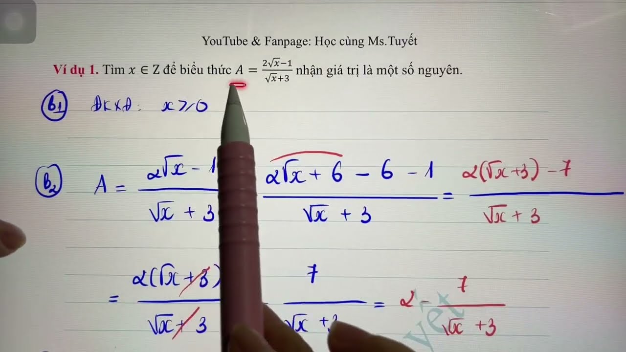 Toán 9 - Tìm x, x nguyên để biểu thức P nhận giá trị nguyên