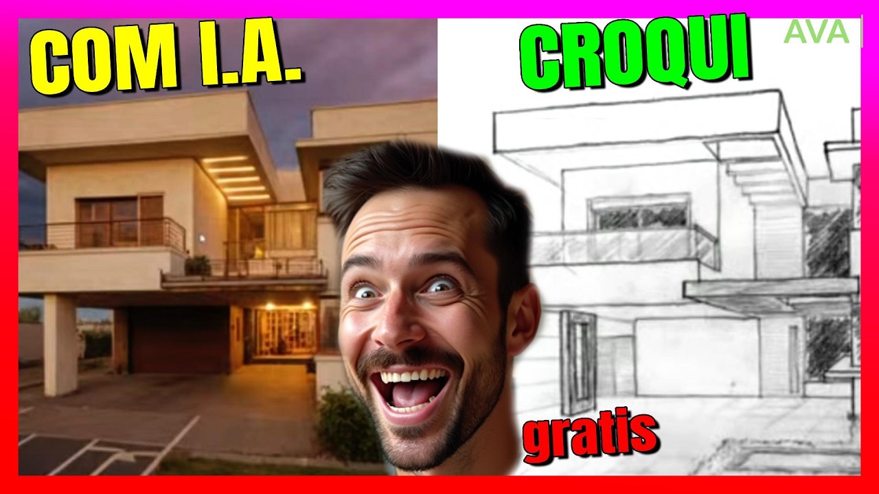 😍Este site secreto e gratuito Renderiza seu projeto em minutos melhor que #REDRAW render até croqui