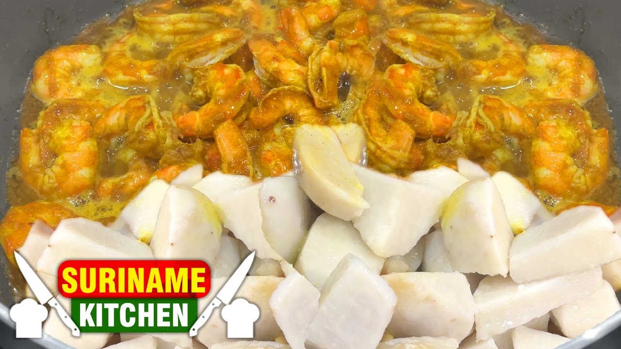 Aroei (Chinese Tayer) Met Gamba's In Masala Recept Stap Voor Stap