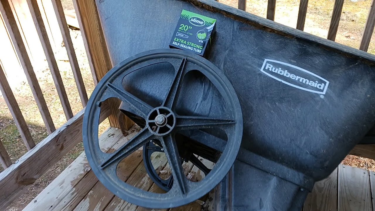 20 year old Rubbermaid Garden Cart - New Tires