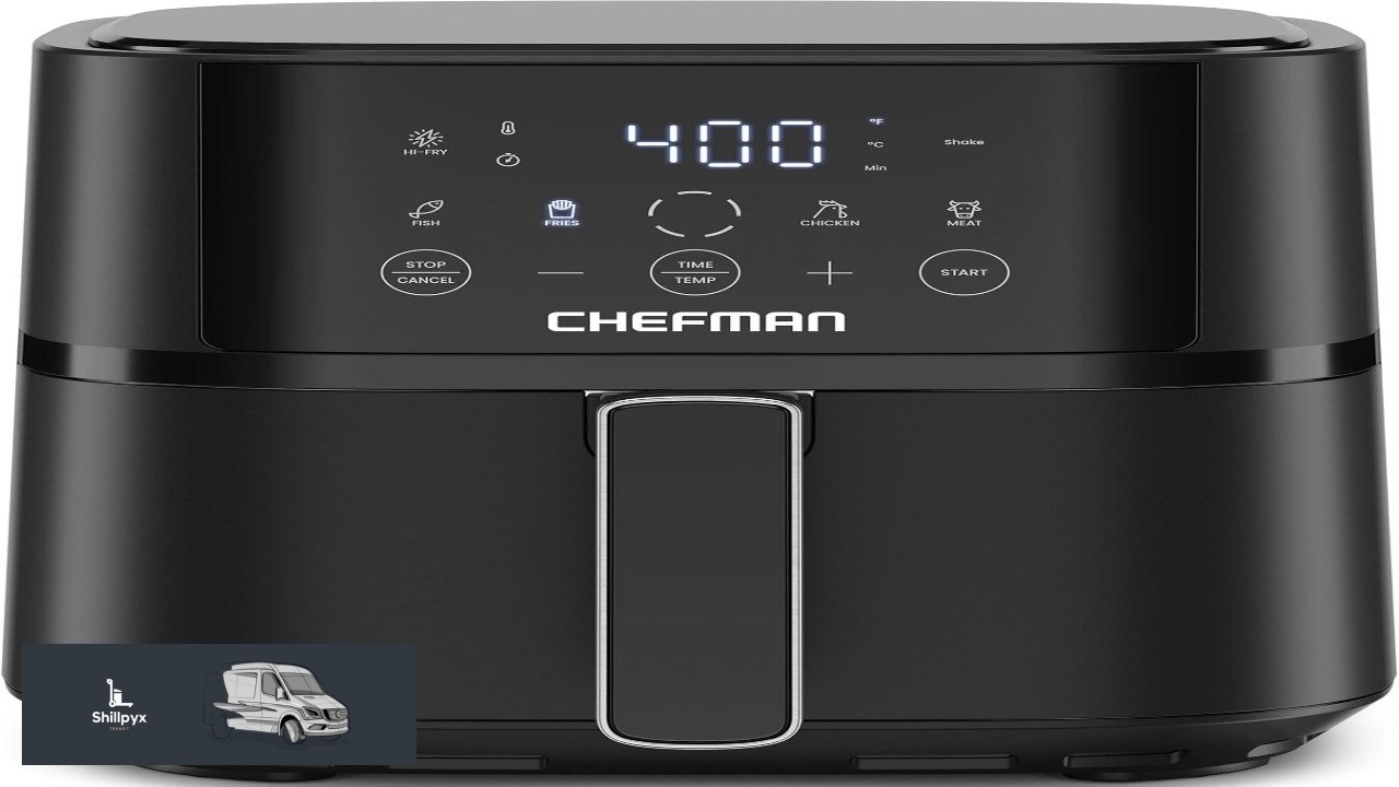 Chefman Air Fryer  4 QT Compact Airfryer for Quick & Easy
