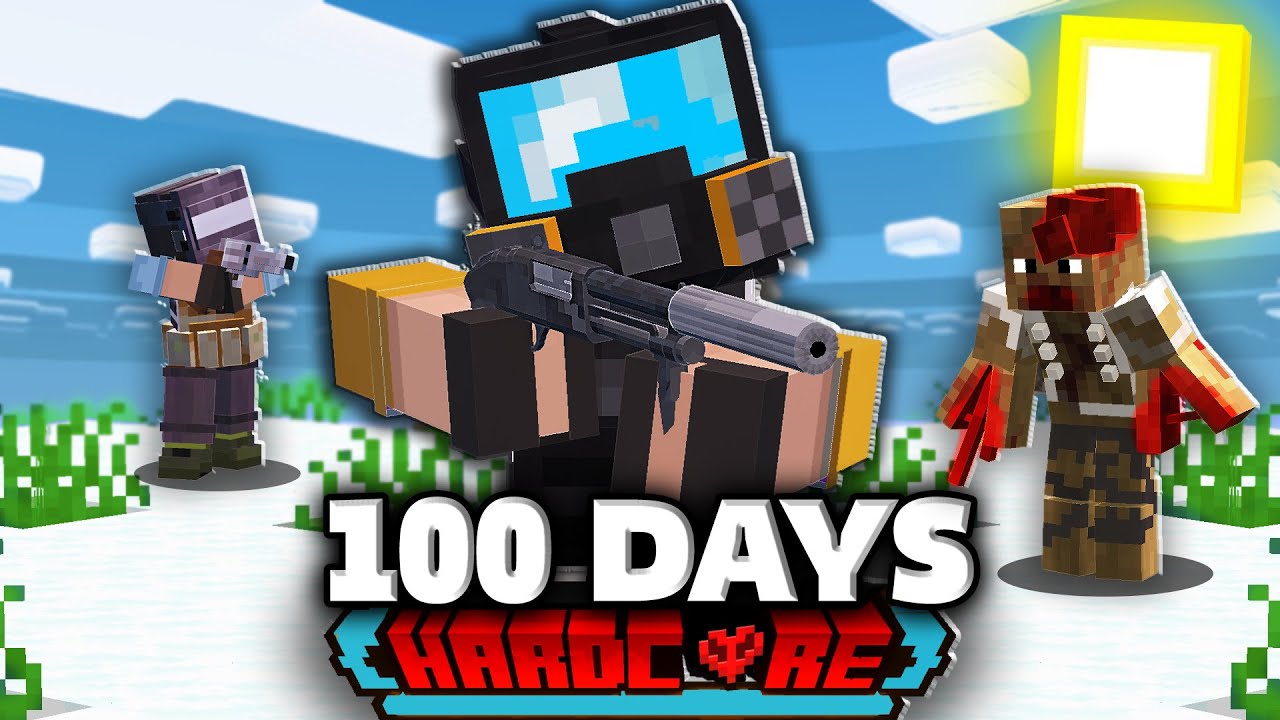 Spending 100 Days in a EXTREME RADIOACTIVE Zombie Apocalypse