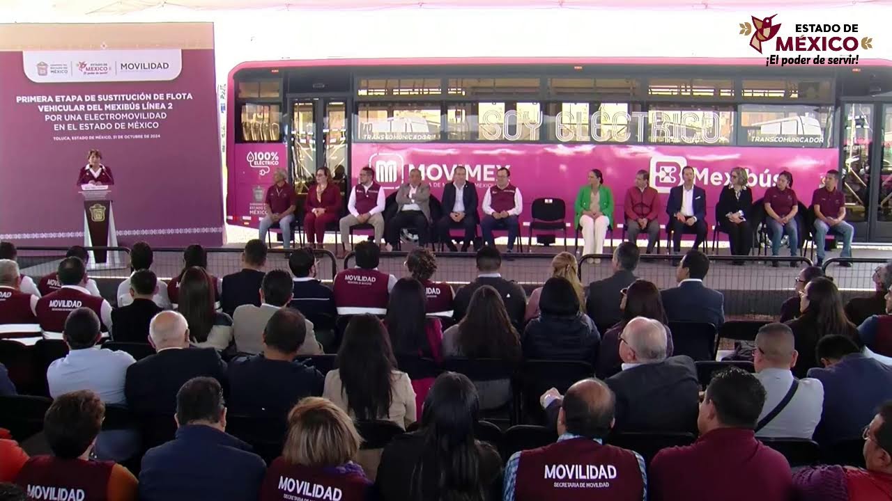 #ENVIVO | Primera Etapa de Sustitución de Flota Vehicular del #Mexibús Línea 2.