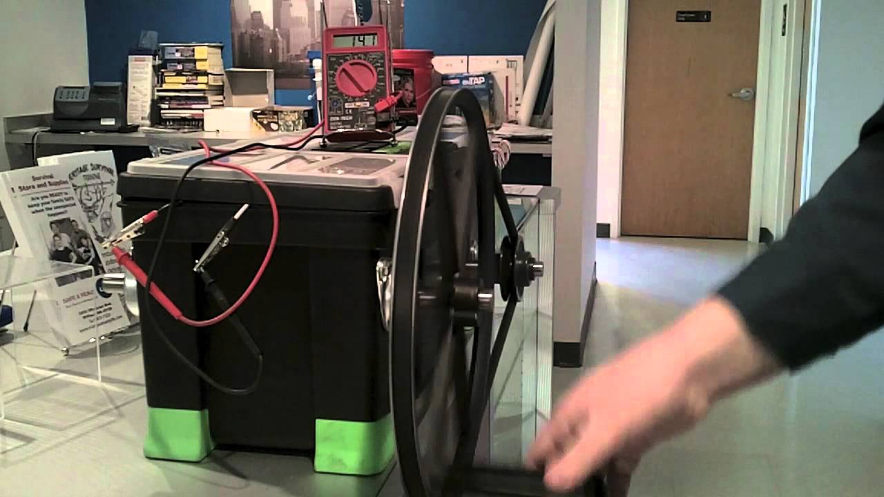 Emergency Hand Crank Generator - PrestoWind : sustainablesurvival
