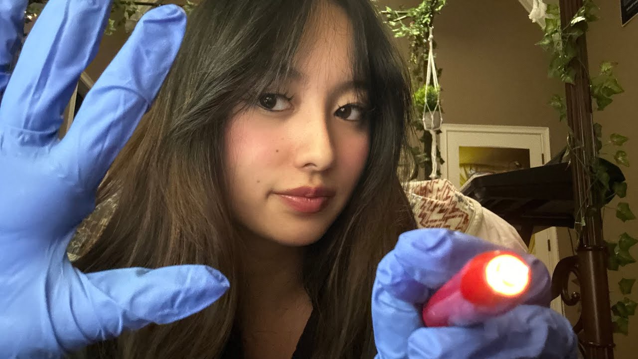 ASMR fast & aggressive cranial nerve exam! (lofi)