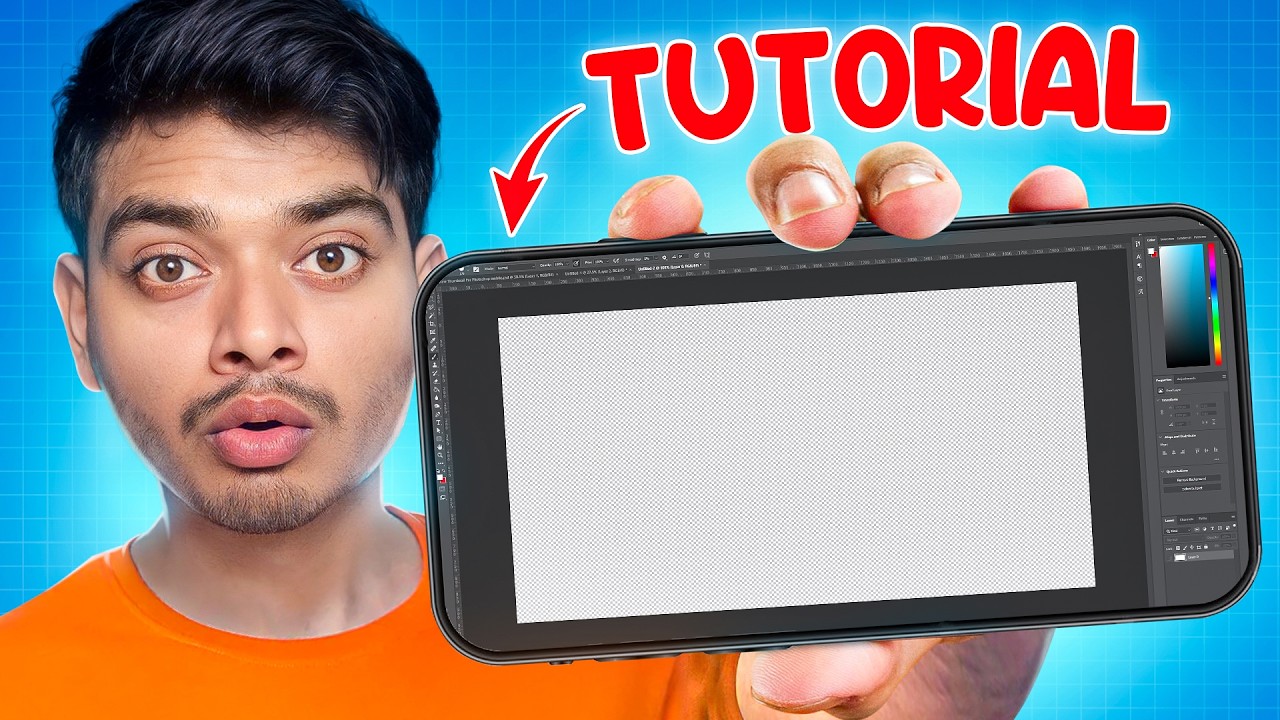 How to Use Photoshop on Mobile Like a PRO!