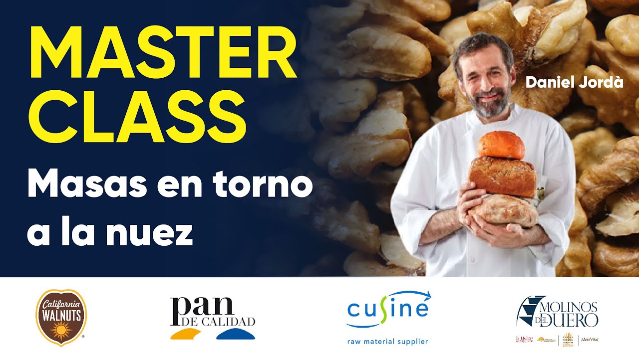 Masas en torno a la nuez con Daniel Jordà  🍞🌰