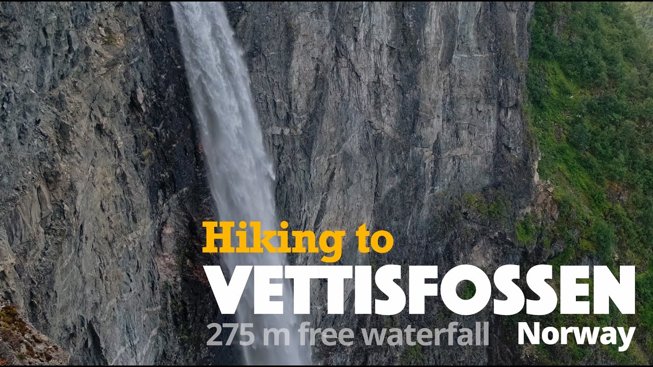 Norway's Hidden Gem: Vettisfossen Waterfall. The Tallest Free-Falling (English Subtitles)