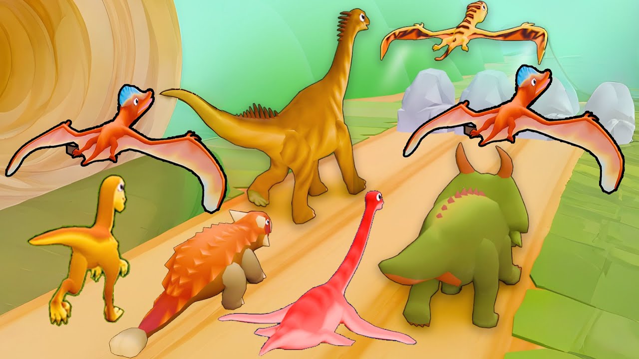 Dino Shifting 🏃&zwj;♂️🚗🚲🚦All Levels Gameplay Walkthrough Android,ios Max Level 62