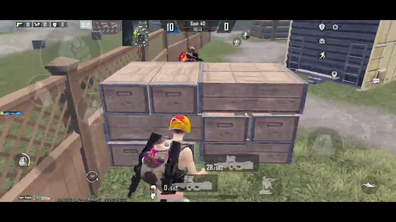 Playing custom room on 999ms 🤯🤯