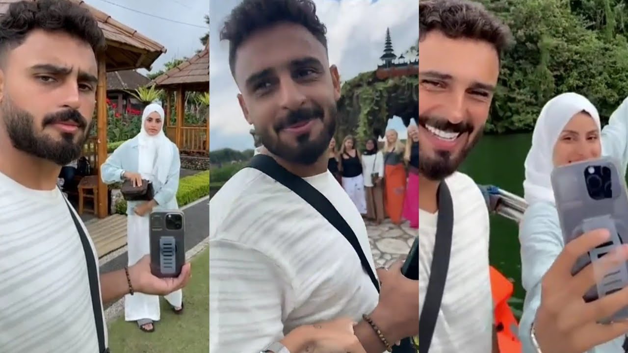 يبغى يتصور مع بنات😒يخاف عالجوال اكثر منها🤑صار ستاند😅 هاني حلواني و عنود في بالي