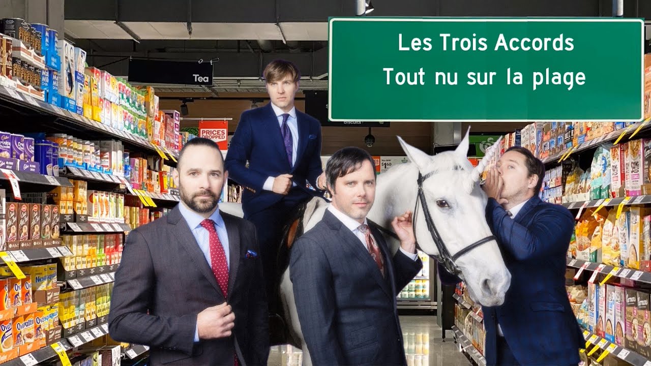 Les Trois Accords Tout nu sur la plage Karaoke