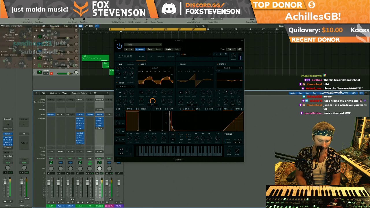 Fox Stevenson (8 beats in 8 hours!) Twitch Stream