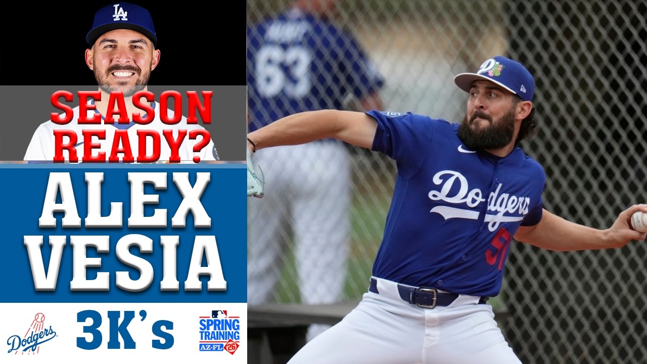 Alex Vesia Spring Training Highlights 2026 | vs Mariners, Angels, & White Sox