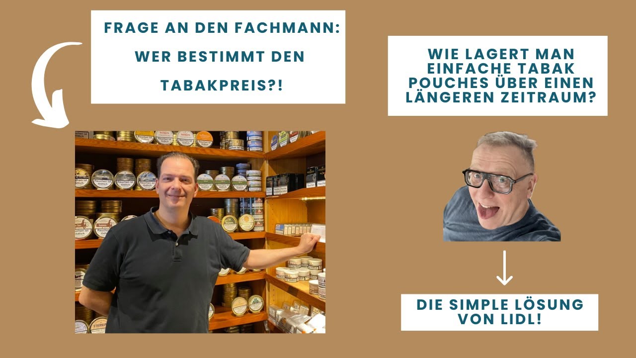 Wie entsteht ein Tabakpreis und wie kann man Tabak Pouches einfach zusätzlich schützen?