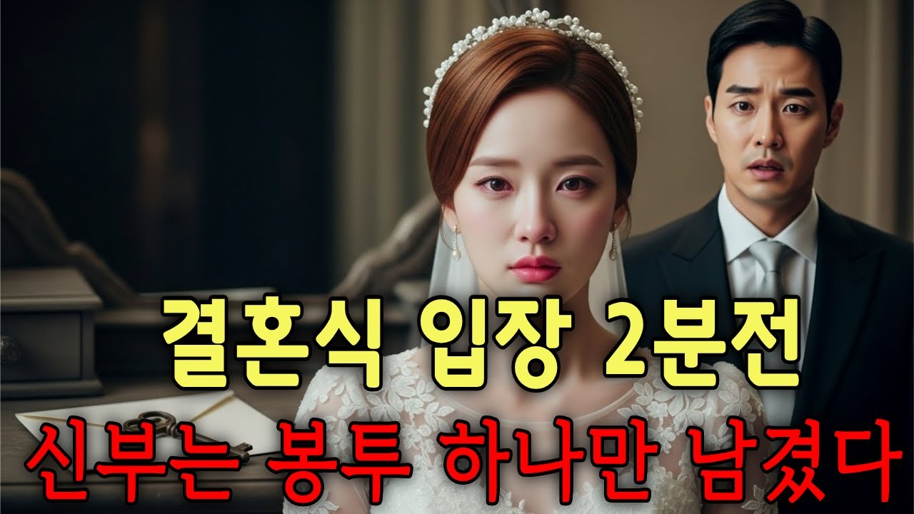 결혼식 입장 2분전... 신부는 봉투 하나만 남기고 사라졌다.. 도대체 왜??ㅣ노후사연ㅣ감동사연ㅣ사연라디오ㅣ오디오북ㅣ실화사연ㅣ사이다사연