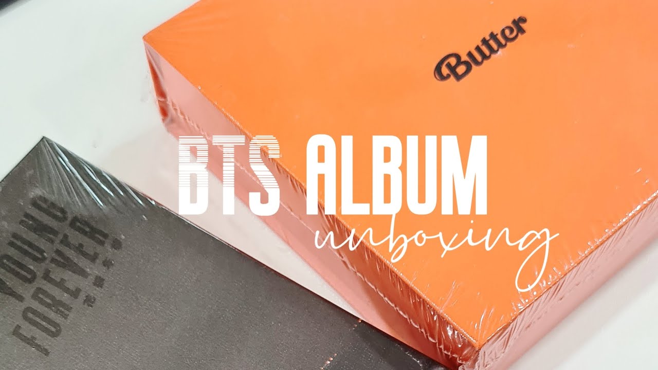 РАСПАКОВКА АЛЬБОМОВ BTS BUTTER / YOUNG FOREVER ЗА 1300 РУБЛЕЙ