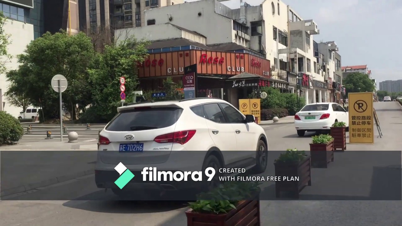 中国蘇州市 新区商業街（日本食街）→ 日本人学校 → 園区師恵坊（日本食街）