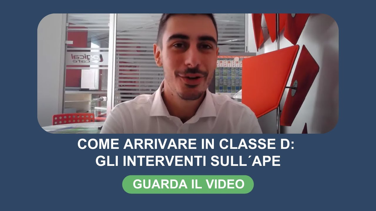Come arrivare in classe D: gli interventi sull´APE