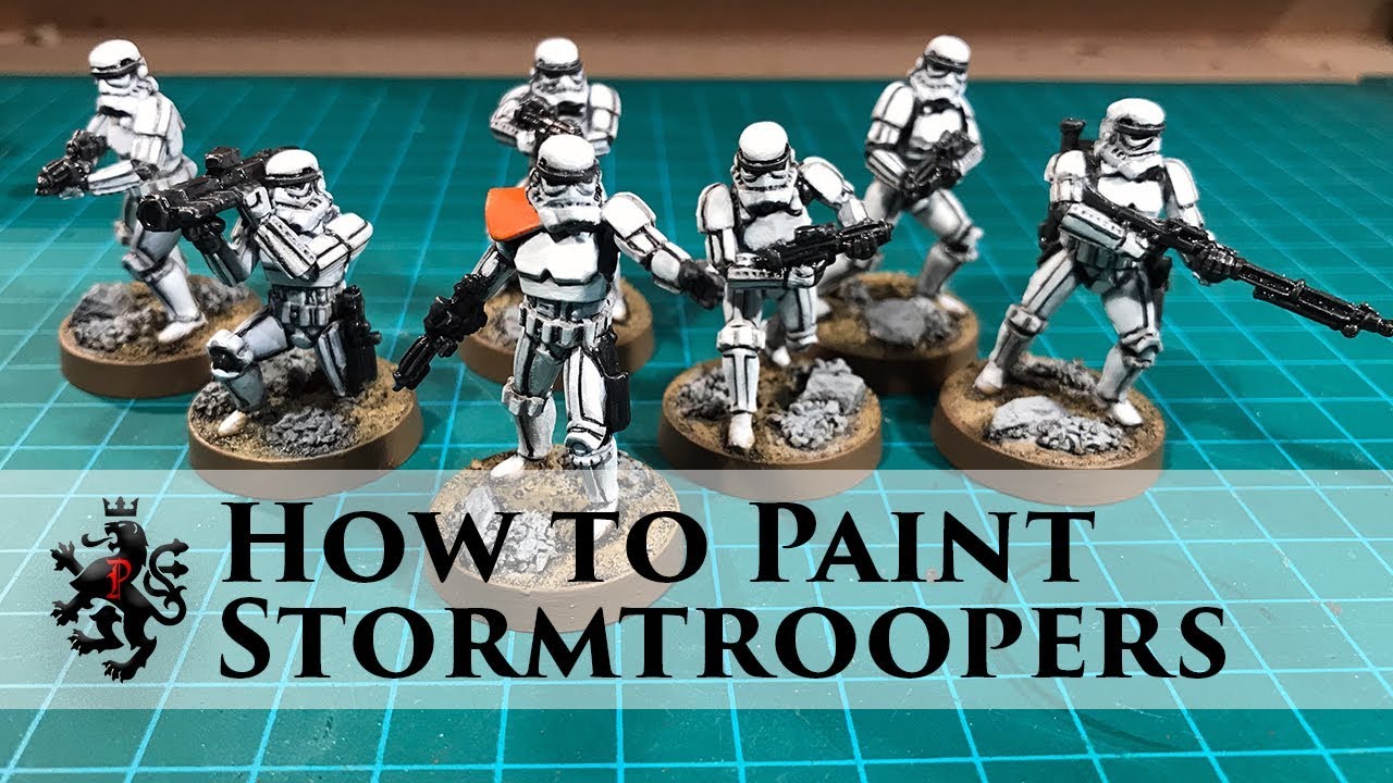 How to Paint Stormtroopers - Unit Expansion - Star Wars Legion - Empire - Imperial