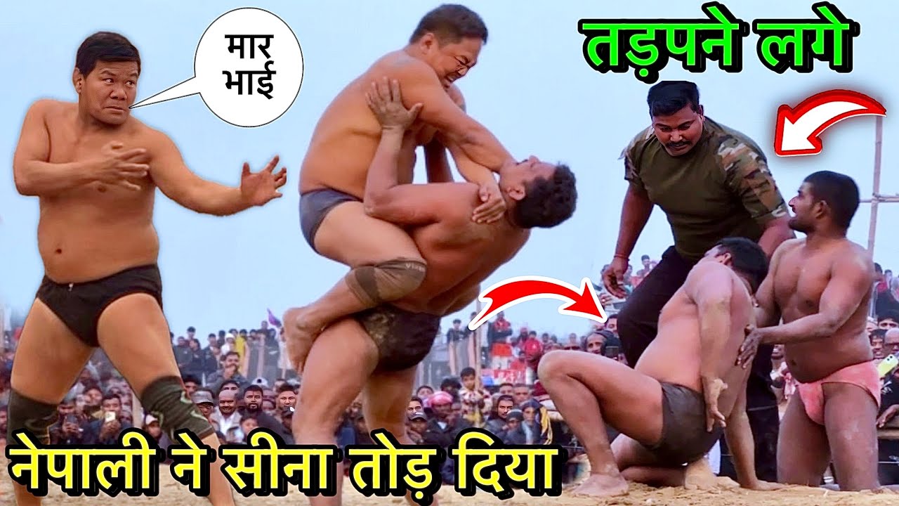 बसंत थापा और पारस थापा की न्यू कुश्ती | thapa ki kushti | paras thapa ki new kushti | kushti dangal