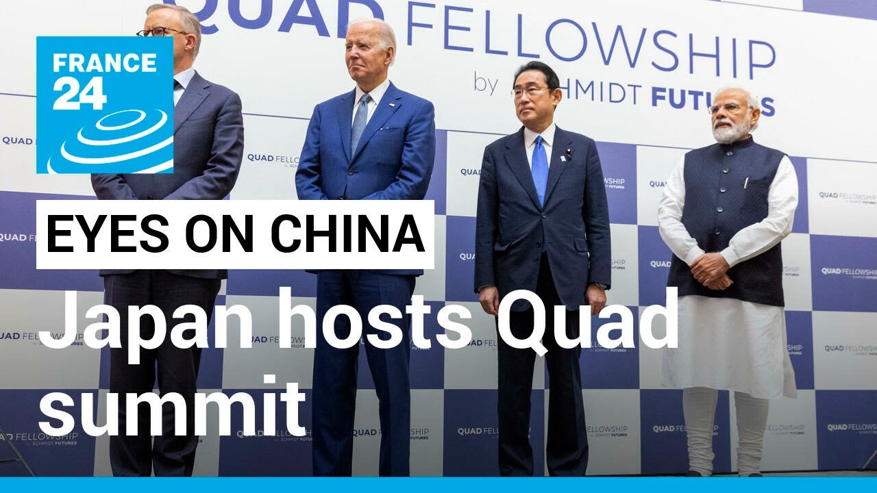 Japan hosts Quad summit seeking unity on countering China &bull; FRANCE 24 English