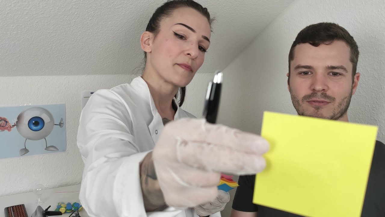 ASMR Eye Check Up / Examination *Relaxing Sounds & Very Tingly*