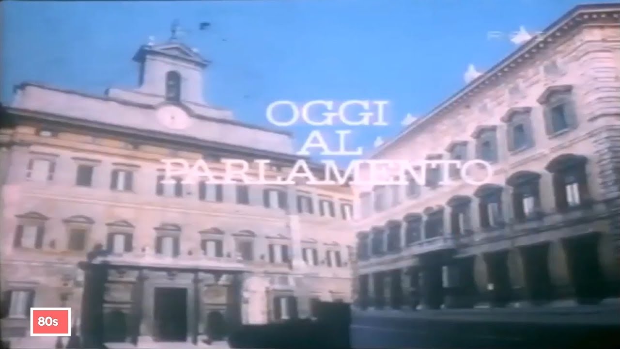 SIGLA OGGI AL PARLAMENTO 1981 THE 80S DATABASE