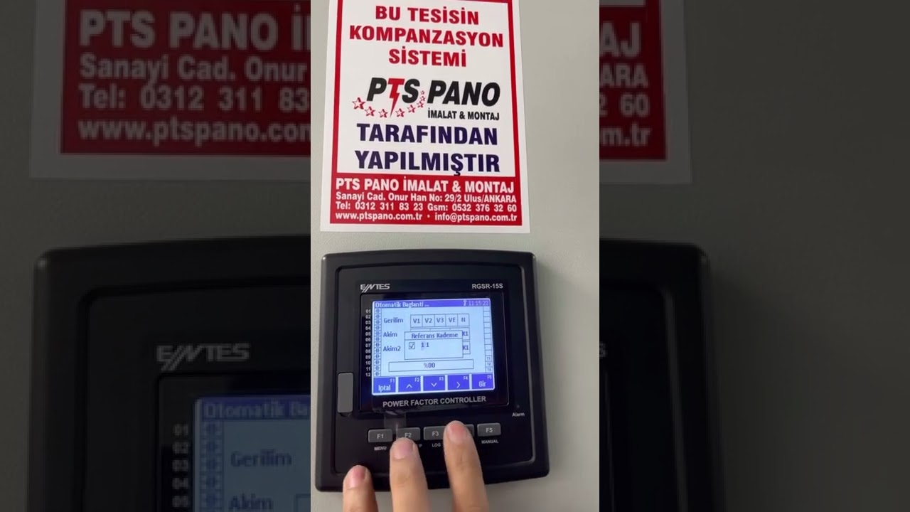 RGSR-15s SVC Lİ RÖLE DEVREYE ALMA VE AYARLARI @EntesElektronik  ENERJİNİZ HİÇ BİTMESİN