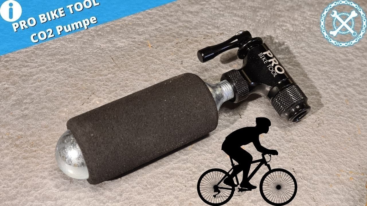 Wie viel Bar schafft die CO2 Pumpe von PRO BIKE TOOL?