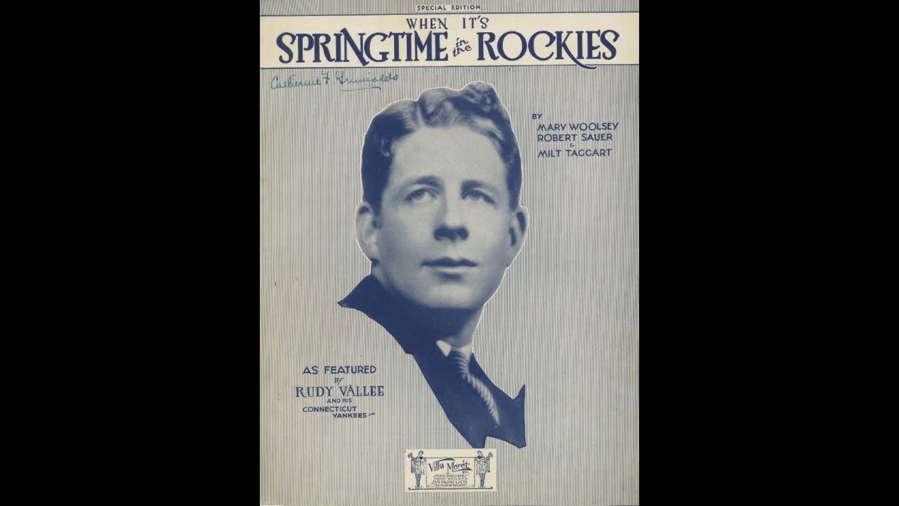 When Its Springtime In the Rockies (1929)