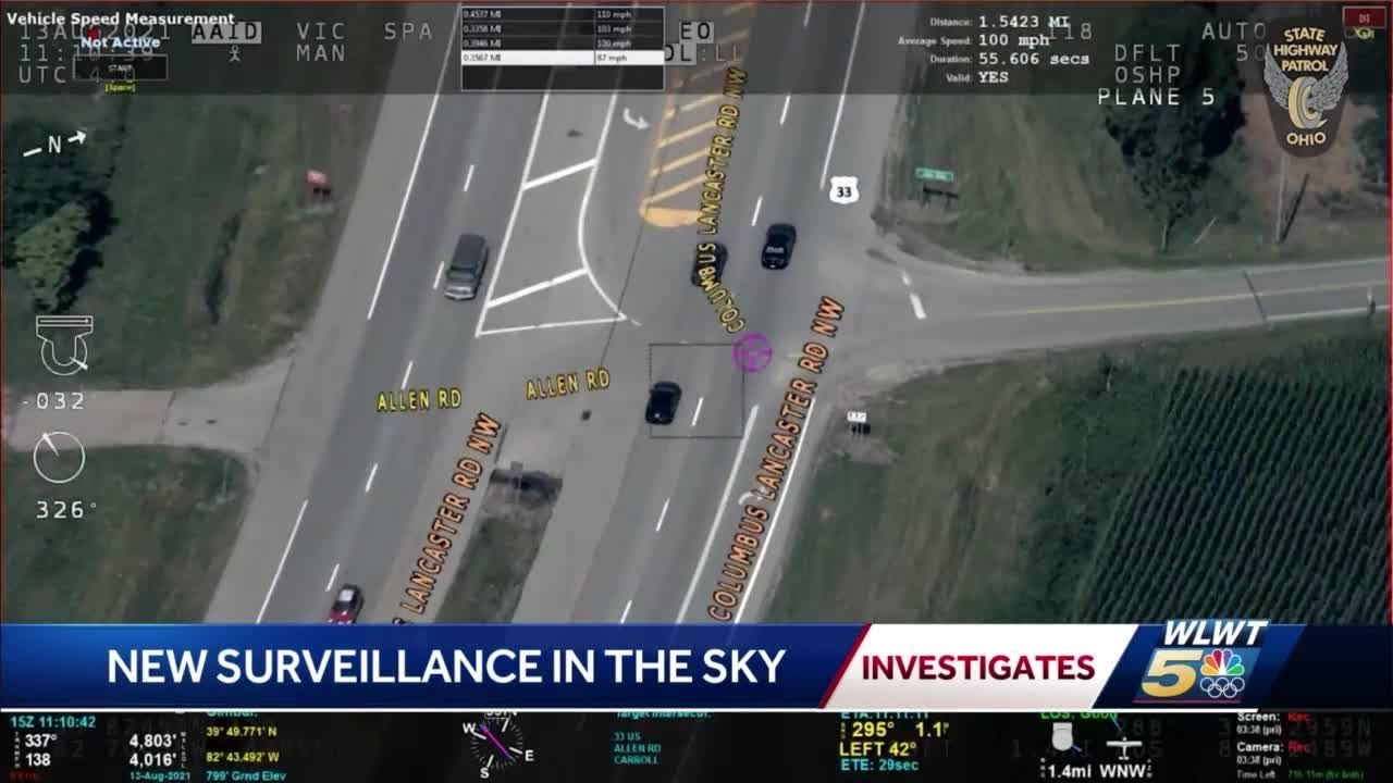 OSHP hopes to expand new air surveillance technology to stop aggressive drivers in Greater Cincin...