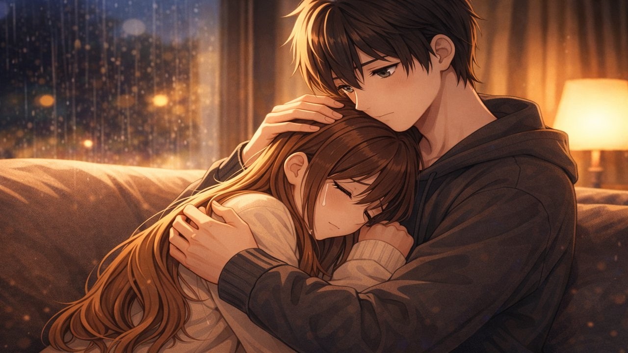 ASMR boyfriend male comfort in bed [whispers]