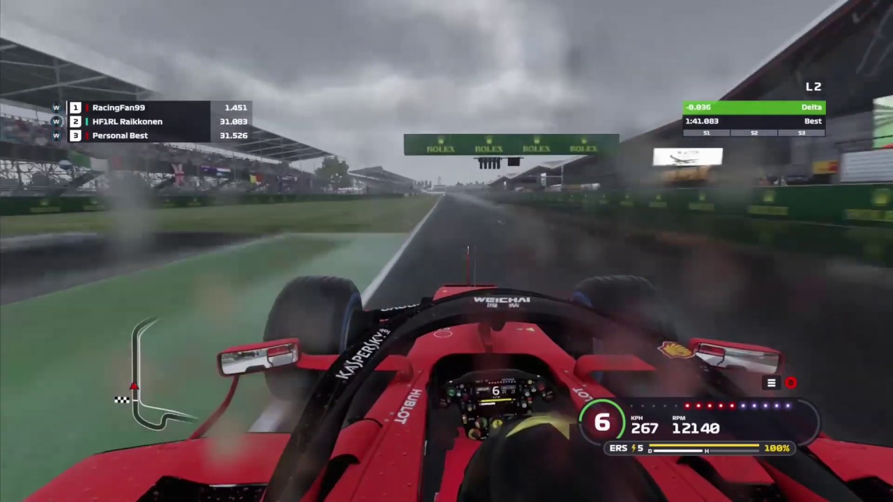 F1 2019 - Personal Best - Britain Wet (1:40:841)