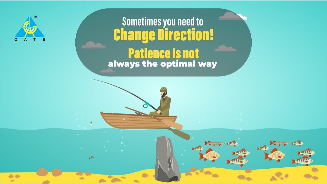 Sometimes you need to Change Direction! Patience is not always the optimal way...