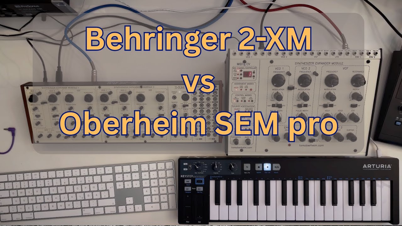 Behringer 2-XM vs Tom Oberheim SEM pro