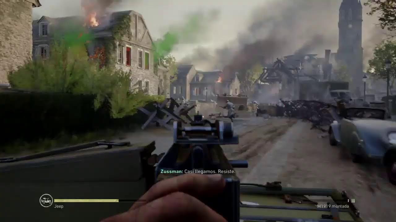 A balear un par de NAZIS!!! call of duty WWII
