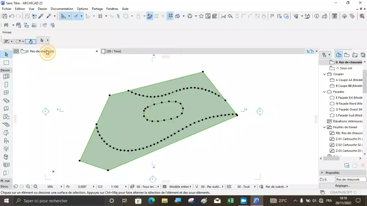TUTO ARCHICAD : Comment créer un terrain 3D réaliste (en utilisant les courbes de niveau)