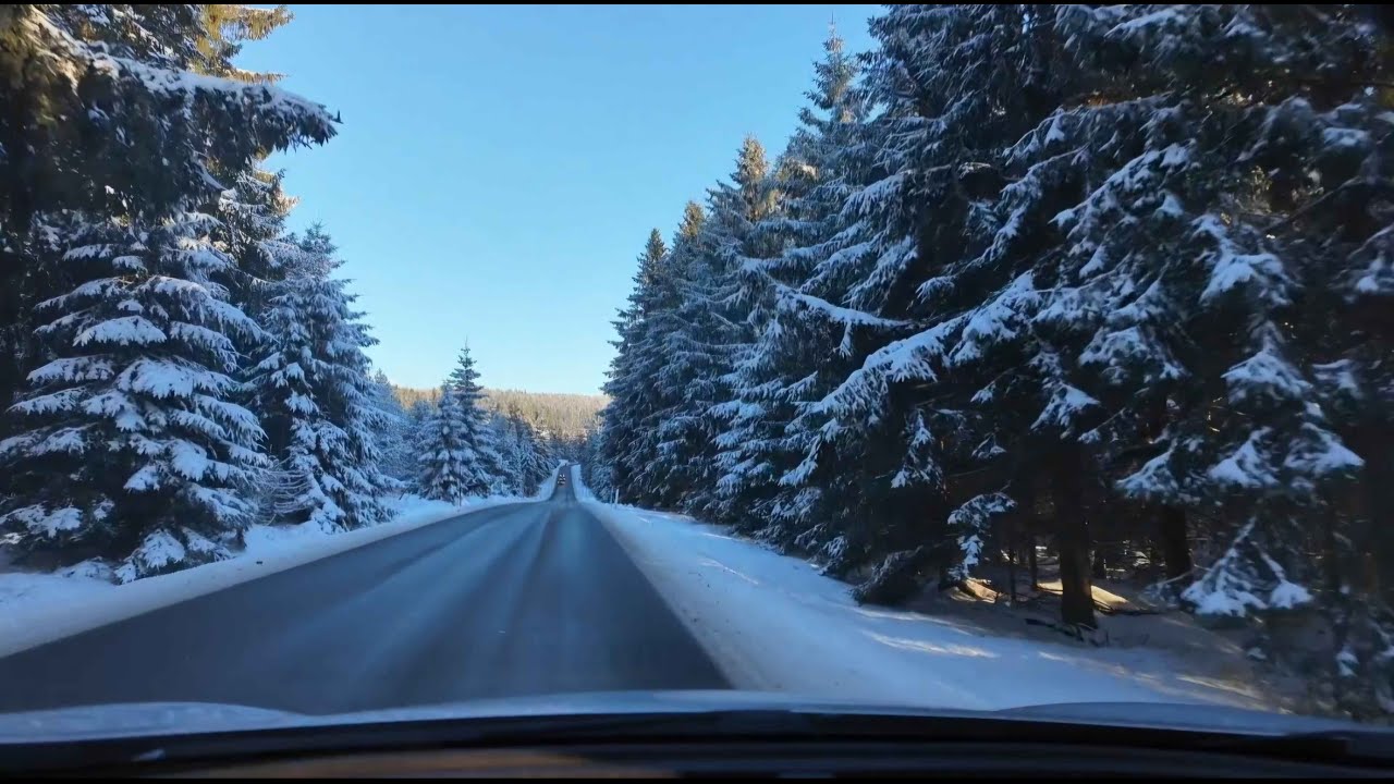 Winterliche Atmosphäre am Fichtelberg
