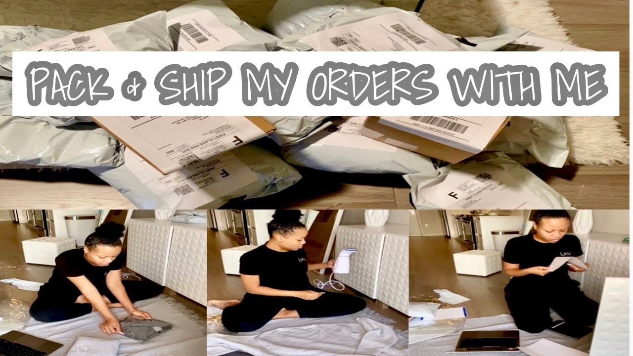PACK & SHIP MY ORDERS WITH ME |  BUSINESS, LIFE + LAW SCHOOL UPDATE