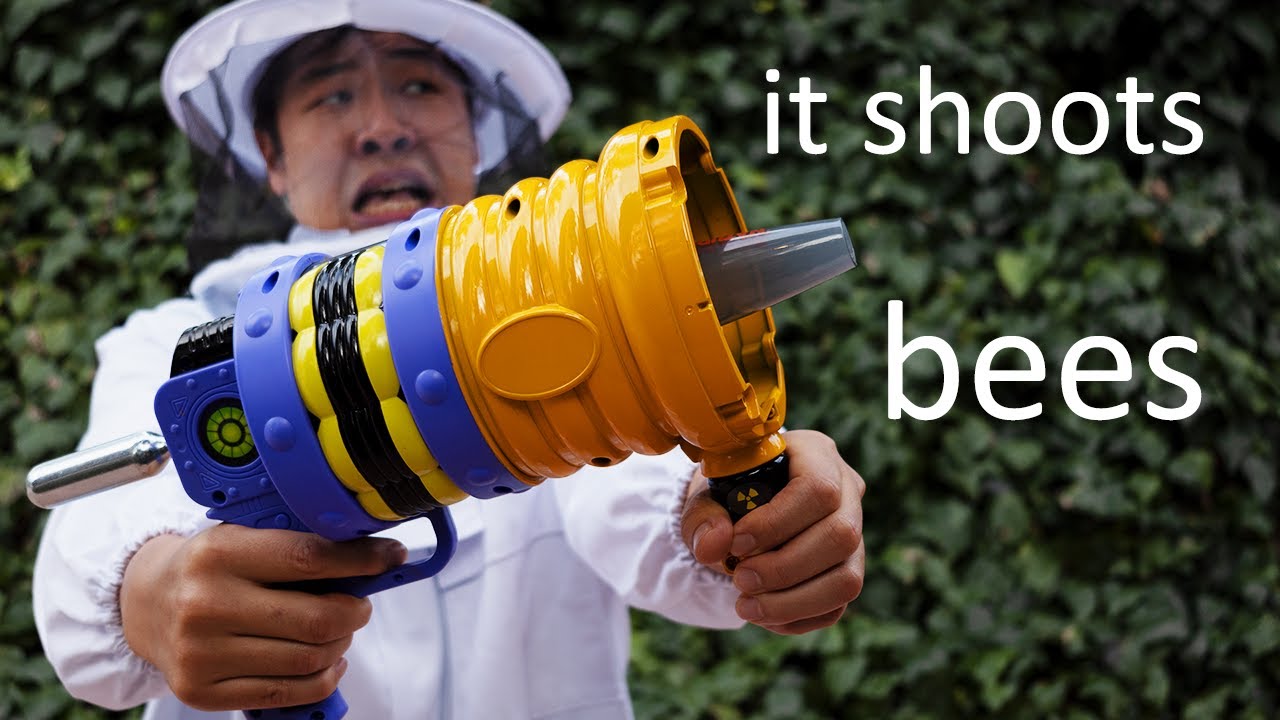 Bee Gun — пистолет, стреляющий пчелами