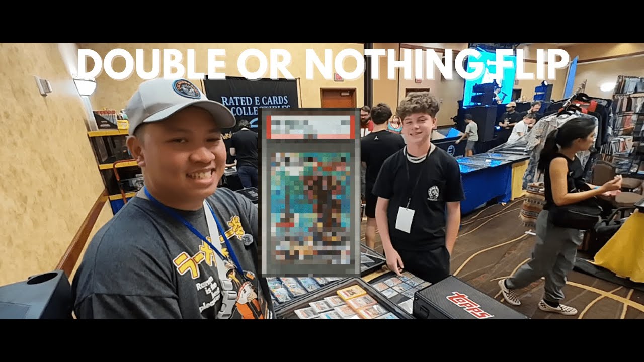 DOUBLE OR NOTHING FOR PSA 10 - POKECON, NASHVILLE - DAY 2 - VENDOR POV
