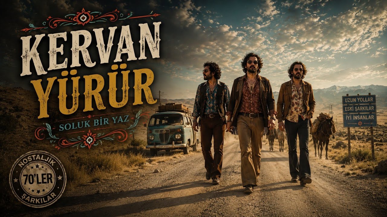 KERVAN YÜRÜR - Turkish Psychedelic Rock (Lost Tapes 1974) | Soluk Bir Yaz
