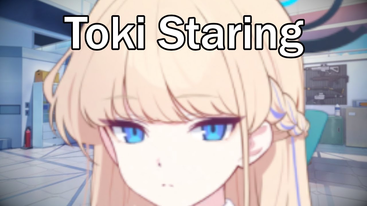 Toki Staring (Blue Archive)