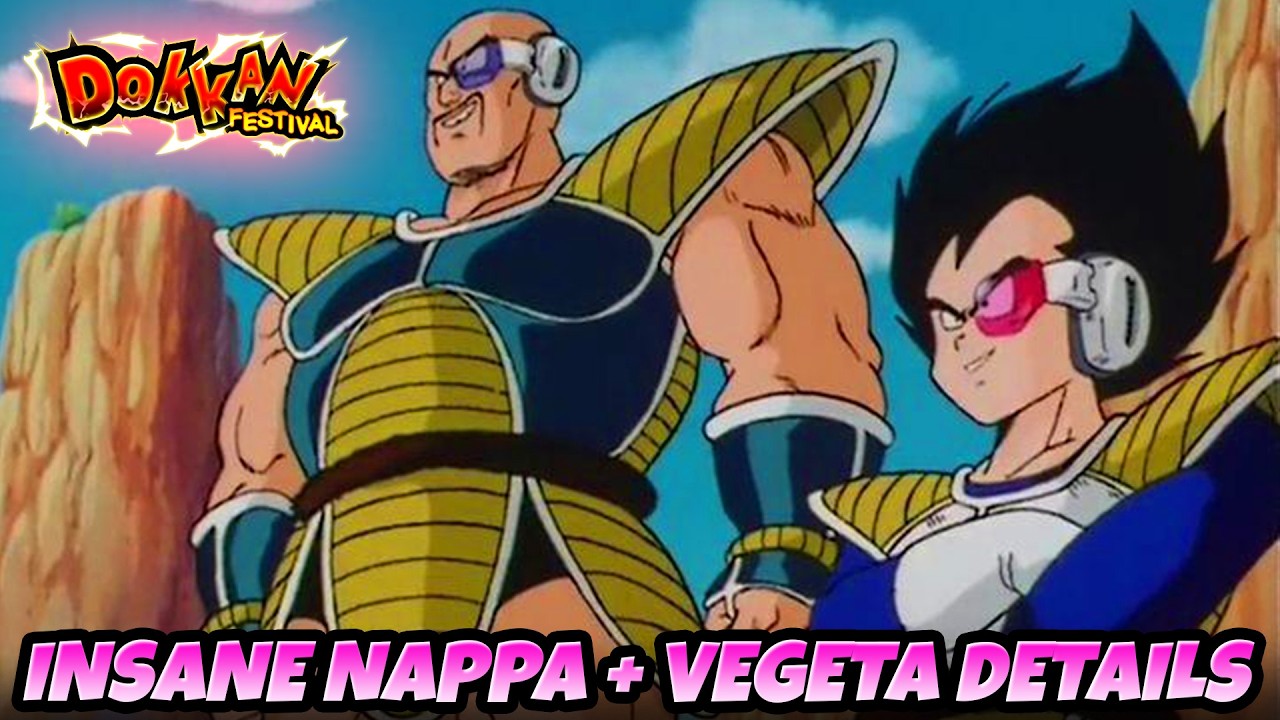 WTF BROKEN?! Nappa Vegeta Dokkanfest Full Details Coming April Dokkanfest! | DBZ Battle
