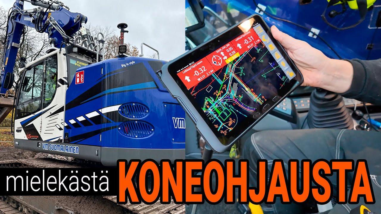 L5 Navigation työmaalla – Risto Kantola kertoo miksi järjestelmä on ykkösvalinta | VM Suomalainen Oy