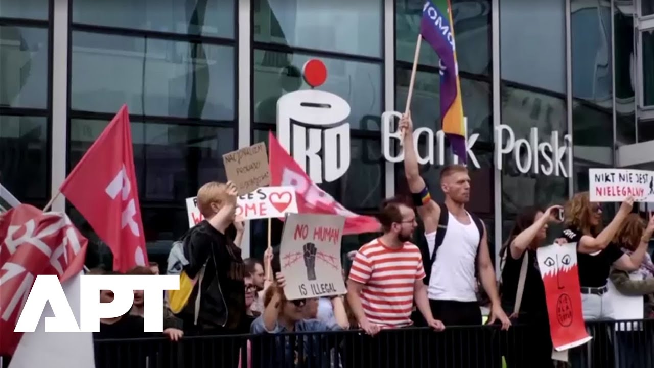 Showdown in Warsaw: Anti-Migrant and Anti-Fascist Protesters Face Off! APT