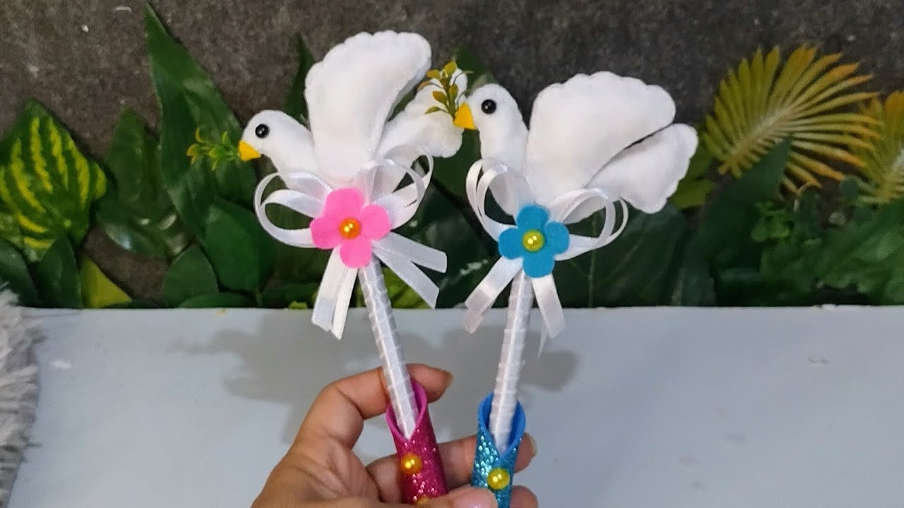 PONTEIRA pombinha DA PAZ #diy crafts ano novo !