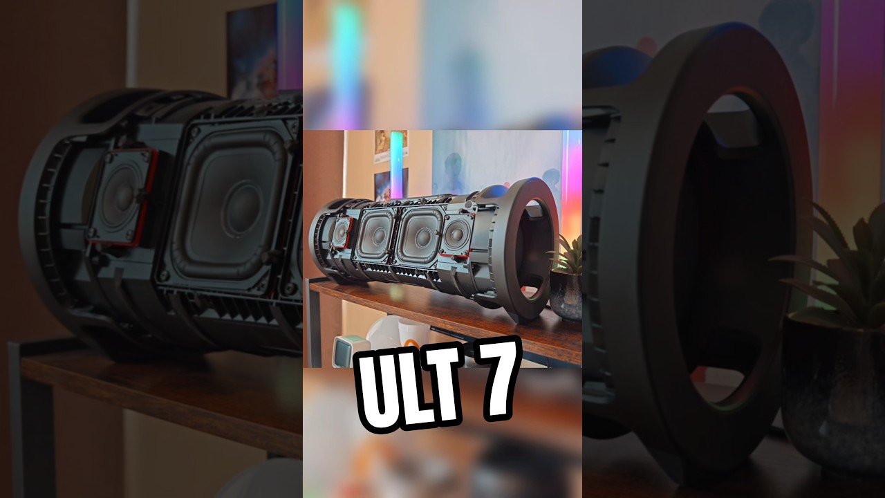 SONY ULT FIELD 7 СНЯТ ТКАНЕВЫЙ ЧЕХОЛ, ЭКВАЛАЙЗЕР ГЛУБОКИХ БАСОВ!?